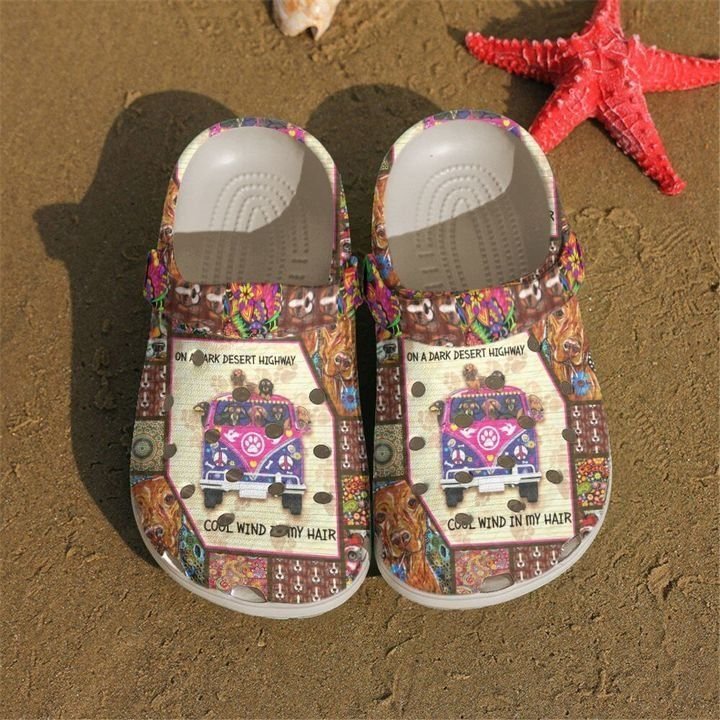 Hippie Dachshund Sku 1334 Crocs Clog &hellip;