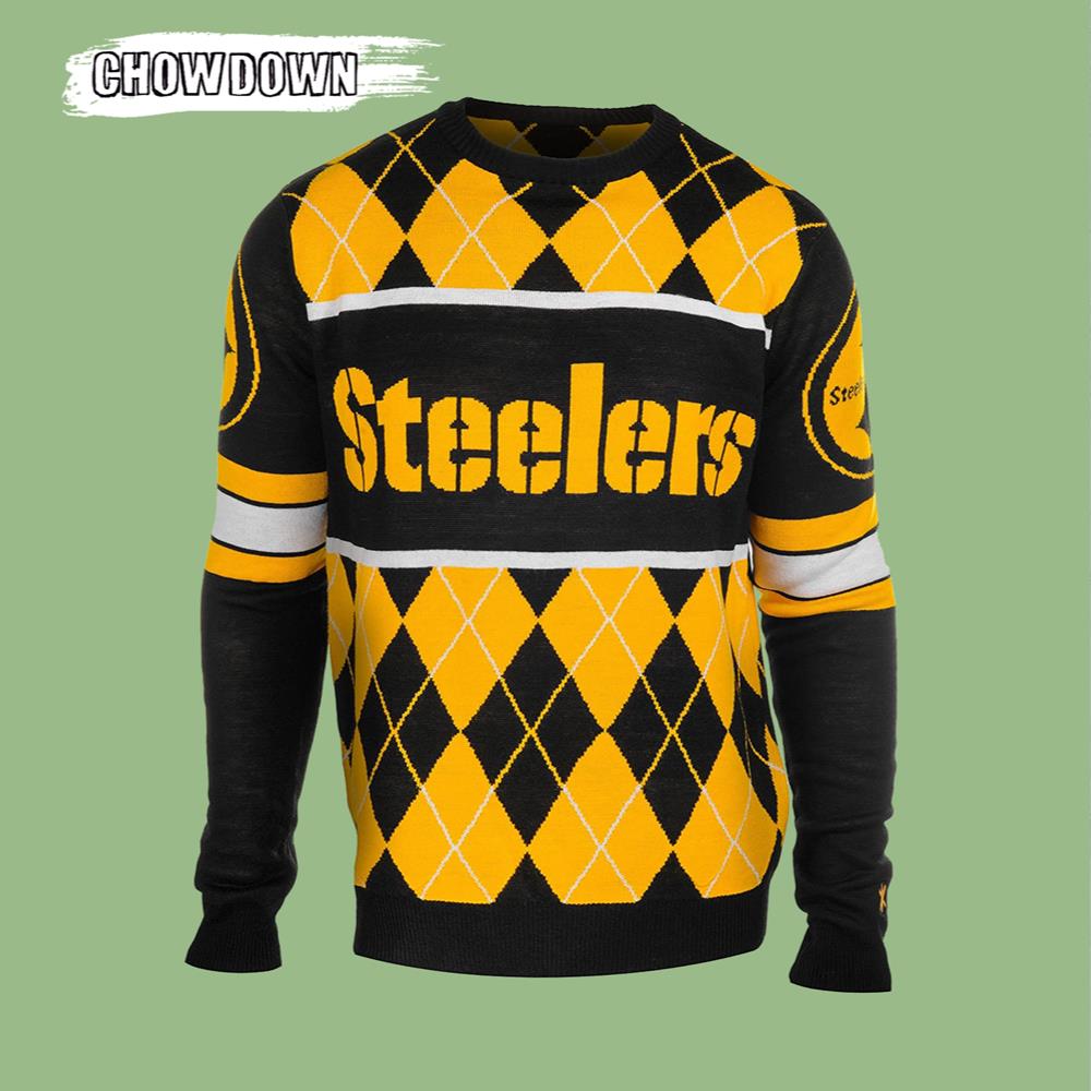 Retro Pittsburgh Steelers Gift For Fan Ugly Wool Sweater Christmas