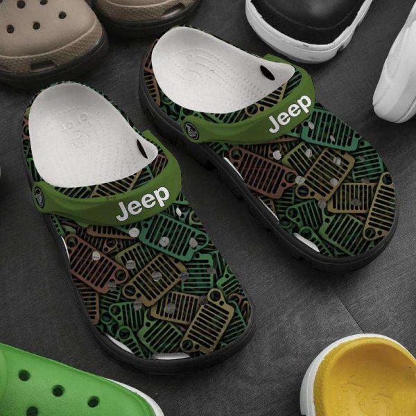 Grille Of Jeep Adults Crocs Crocband Clog Shoes For Men Women Nd