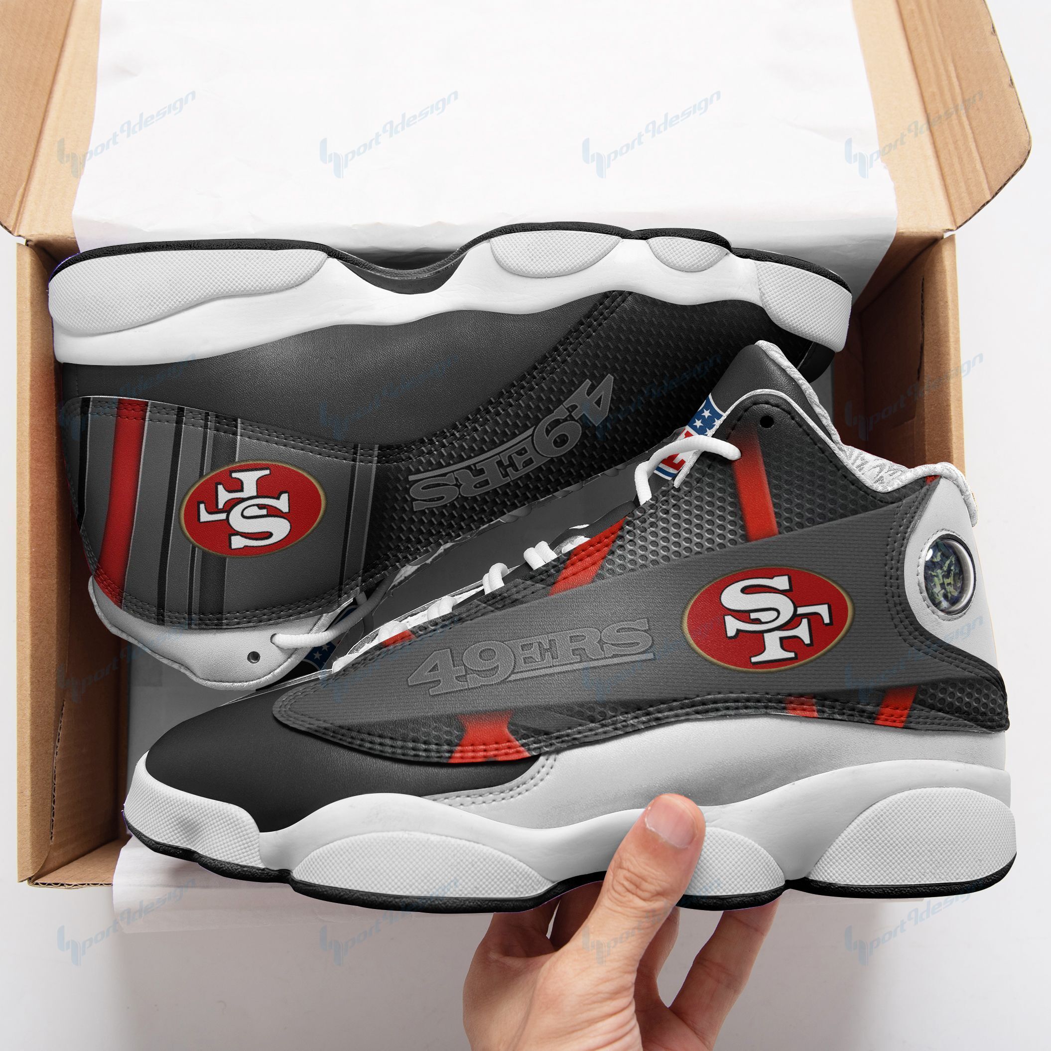 San Francisco 49ers AJD13 Sneakers 1043