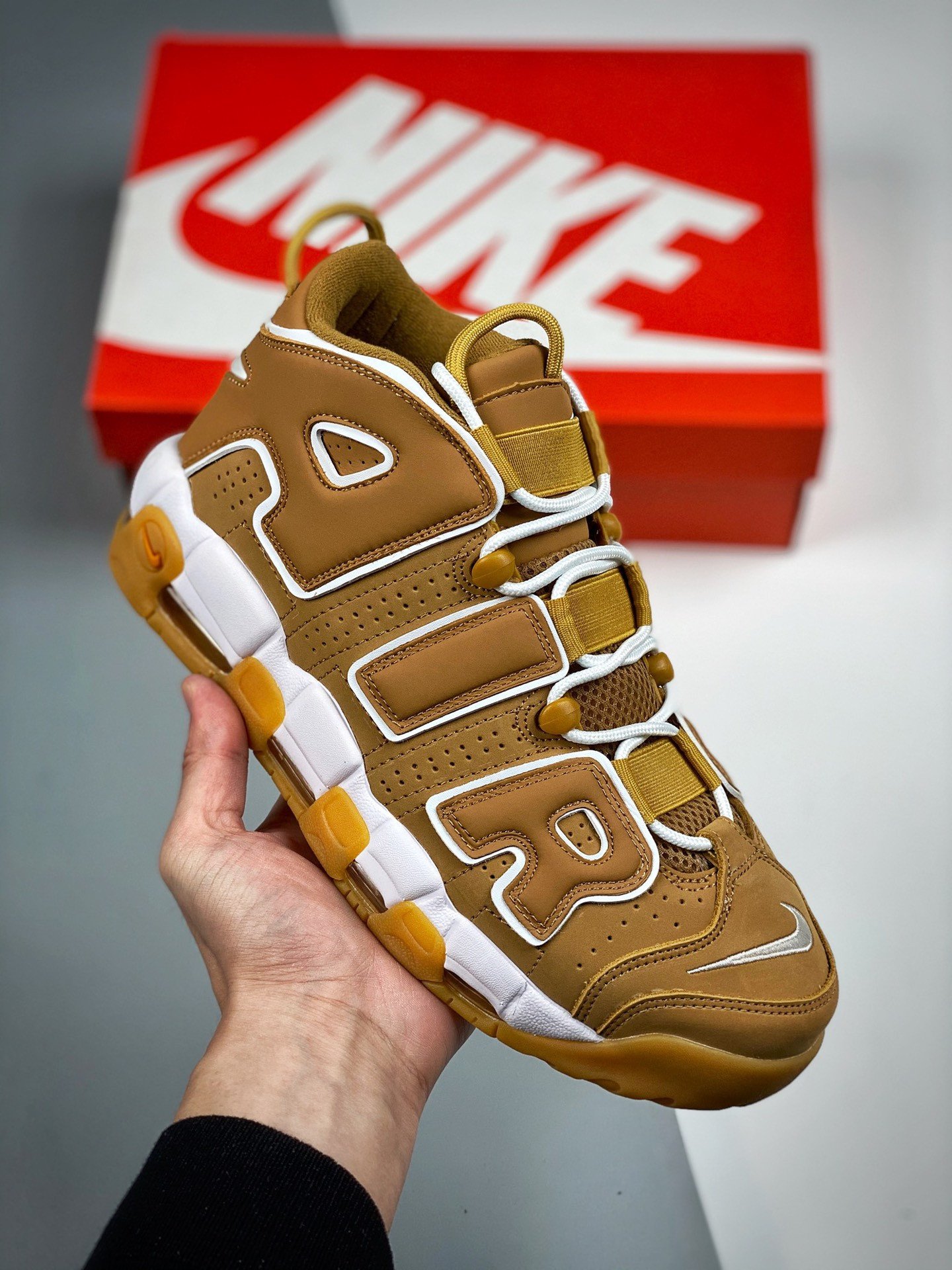 Nike Air More Uptempo WheatWhite DQ4713-700 5338639