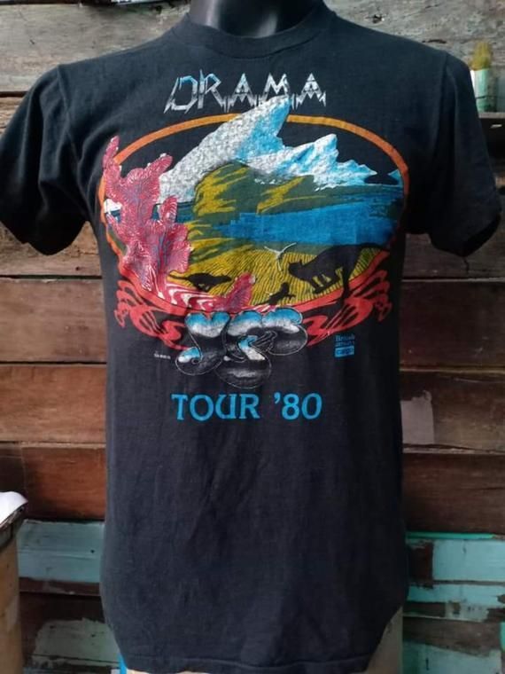 Yes Drama Tour 1980 Vintage Shirt