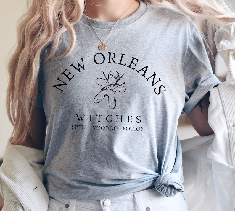 New Orleans Witches Shirt, Unisex Super Soft and Comfortable Tee