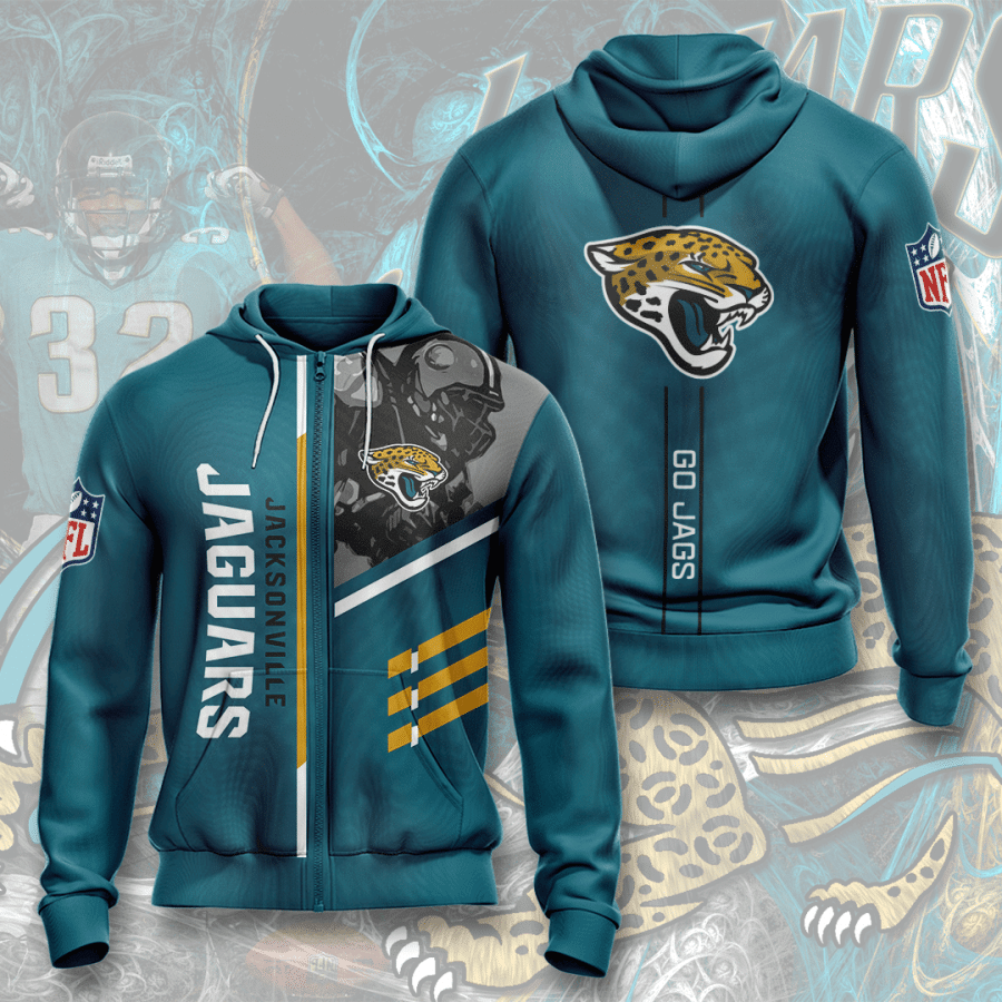 Jacksonville Jaguars Jacksonville Jaguars 24 Unisex 3D Hoodie Gift For Fans