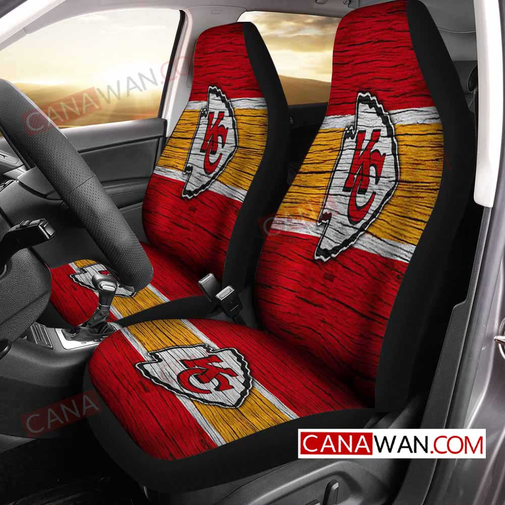 Kansas City Chiefs Style075 3D Customized Personalized Car Seat Cover