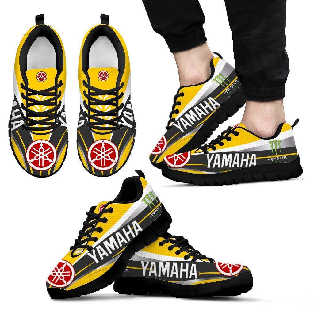 3D Printed Yamaha Racing NCT-HT Sneakers For Men & Women Ver1 (Yellow)