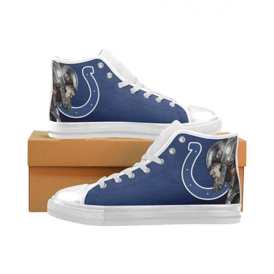 Thor Head Indianapolis Colts High Top Shoes #466