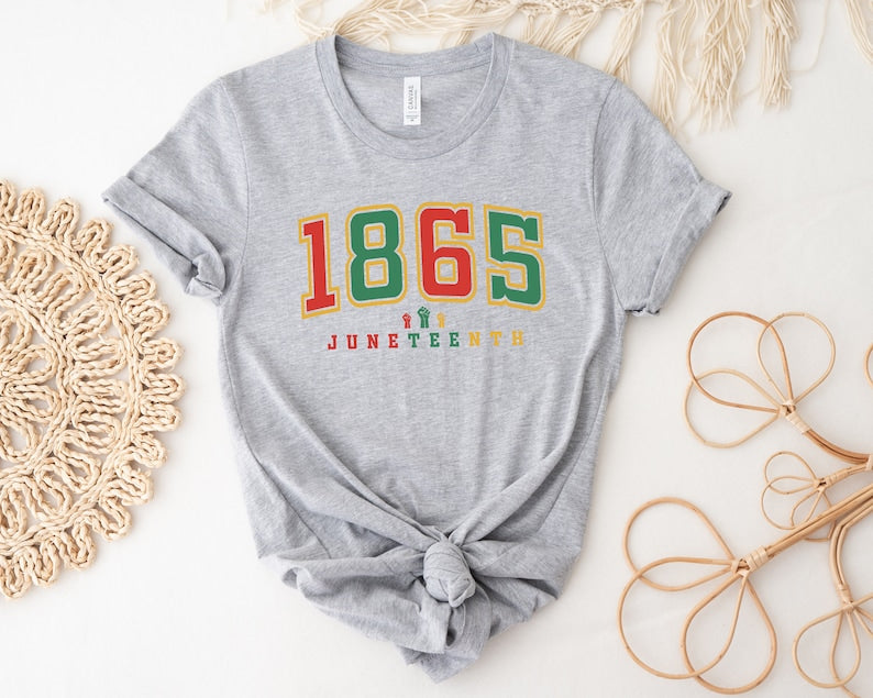 Juneteenth Shirt, 1865 Juneteenth Shirt, Juneteenth Shirt, Juneteenth Party Shirt, Freedom Shirt