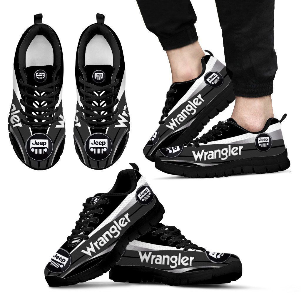 3D Printed Jeep Wrangler Lph Sneakers Ver 4 For Men & Women (Black)