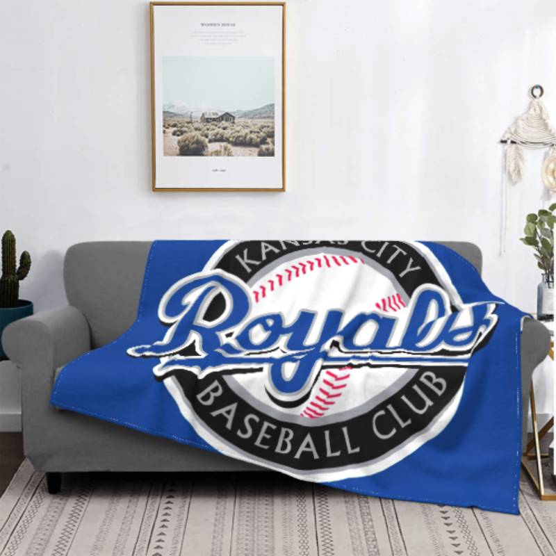 Kansas City Royals 3D Full Printing Blanket V3