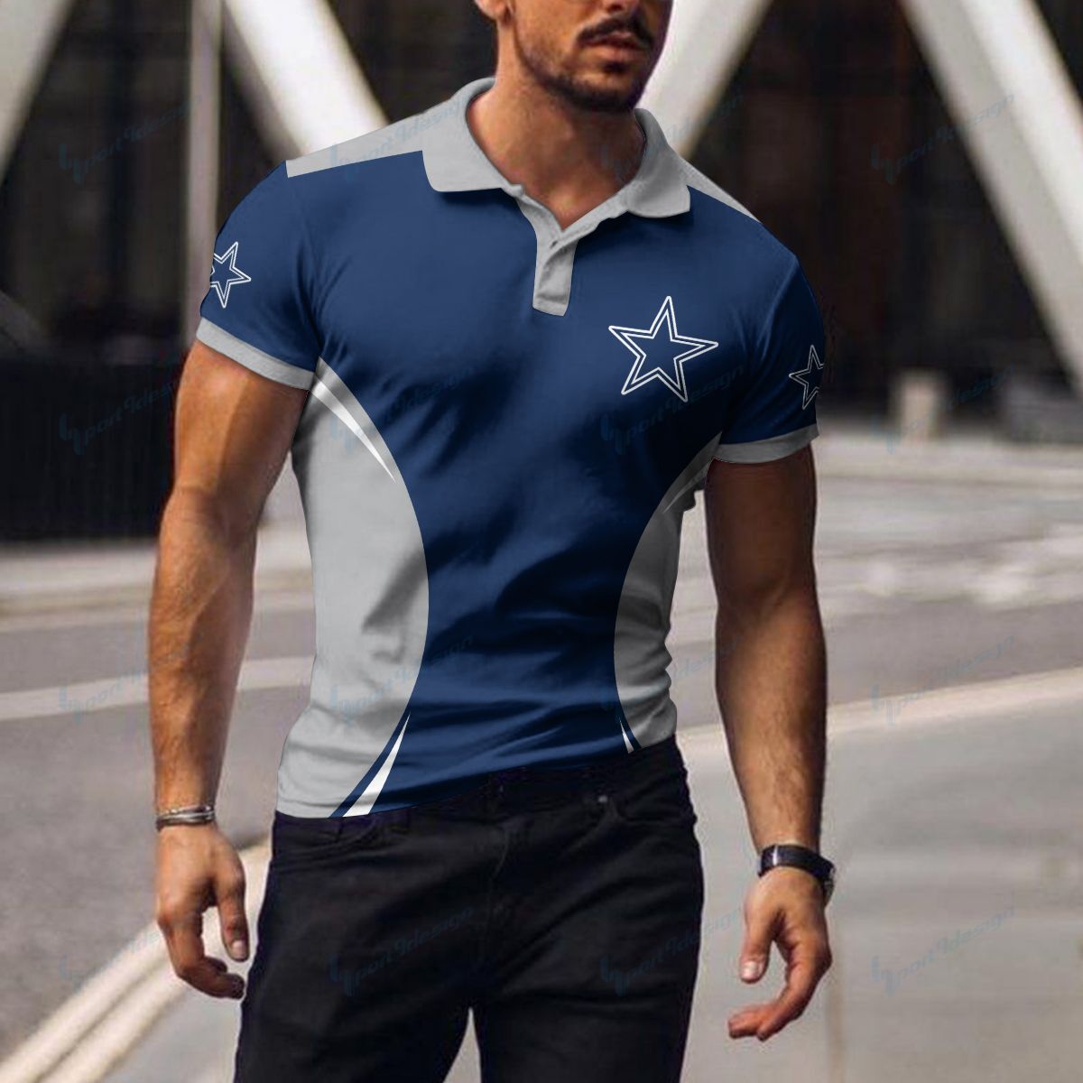 Dallas Cowboys Polo T-shirt 035