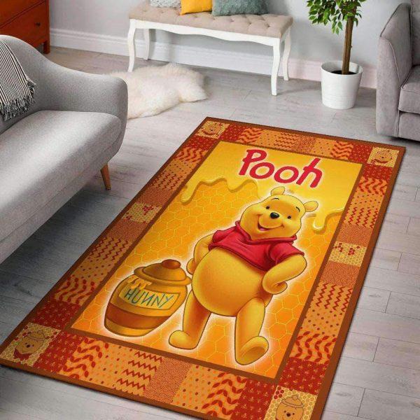 Winnie The Pooh Cute Home Decor Rectangle Area Rug