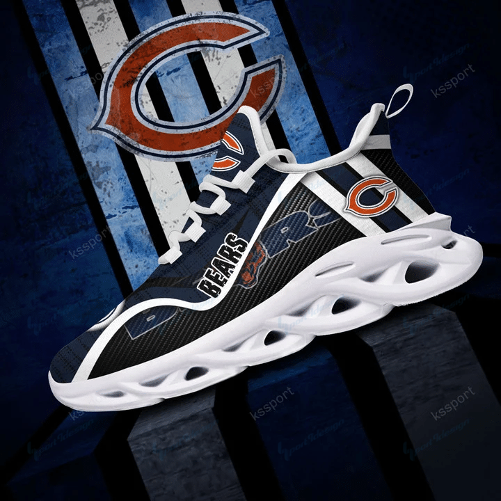 Chicago Bears Yezy Running Sneakers Bg779