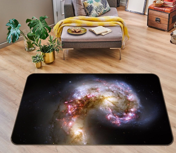 3D Amazing Galaxy Starry Sky Area Rug Home Decor