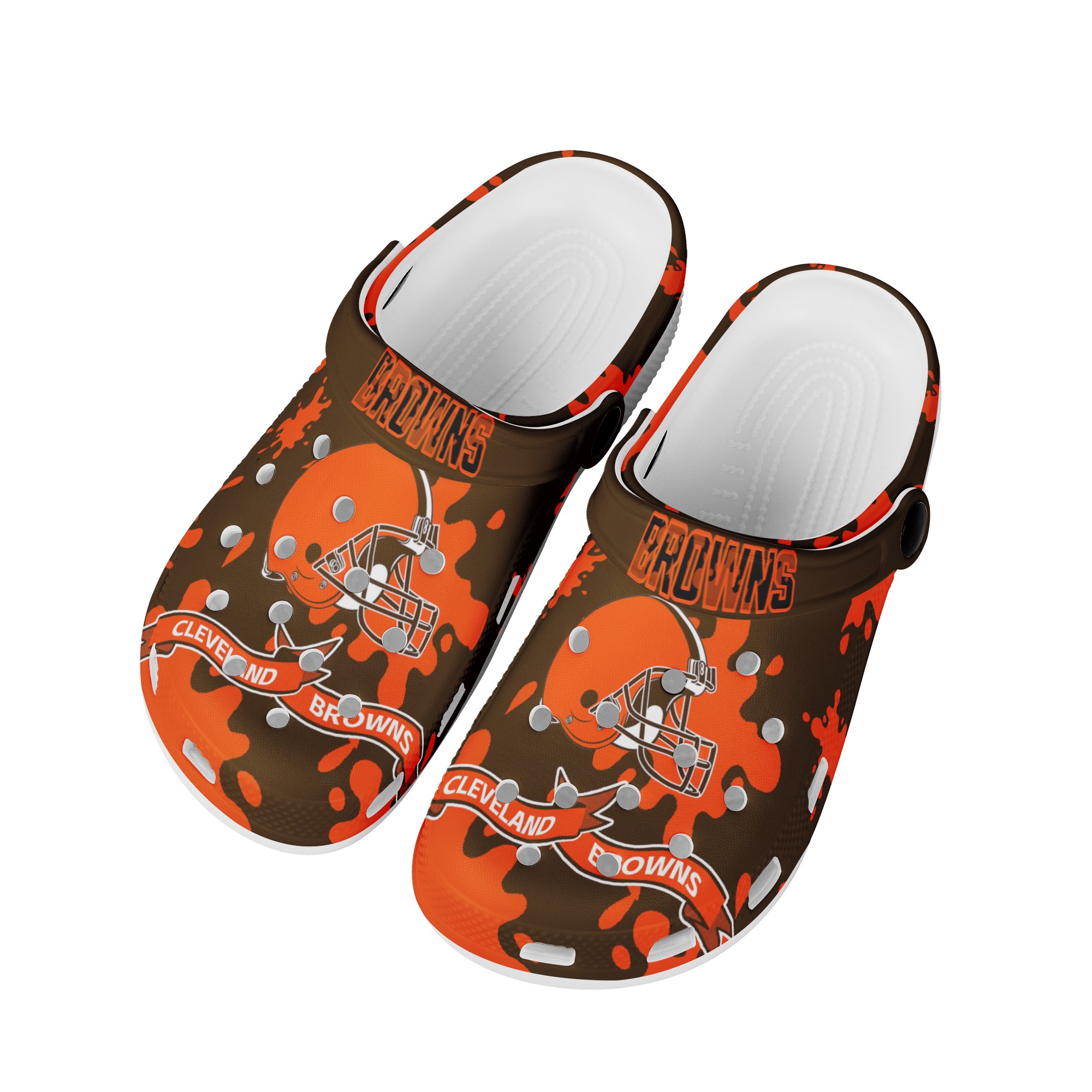 Cleveland Browns Crocs Shoes Cute Shoes For Fans