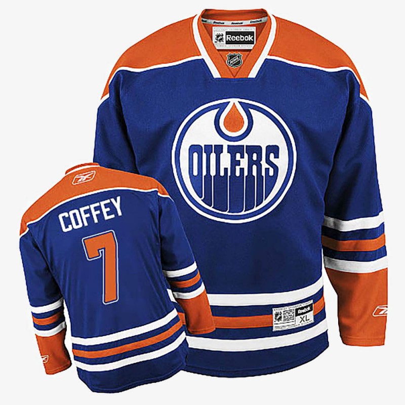 Paul Coffey Edmonton Oilers Royal Blue Home Jersey - Vagena Store