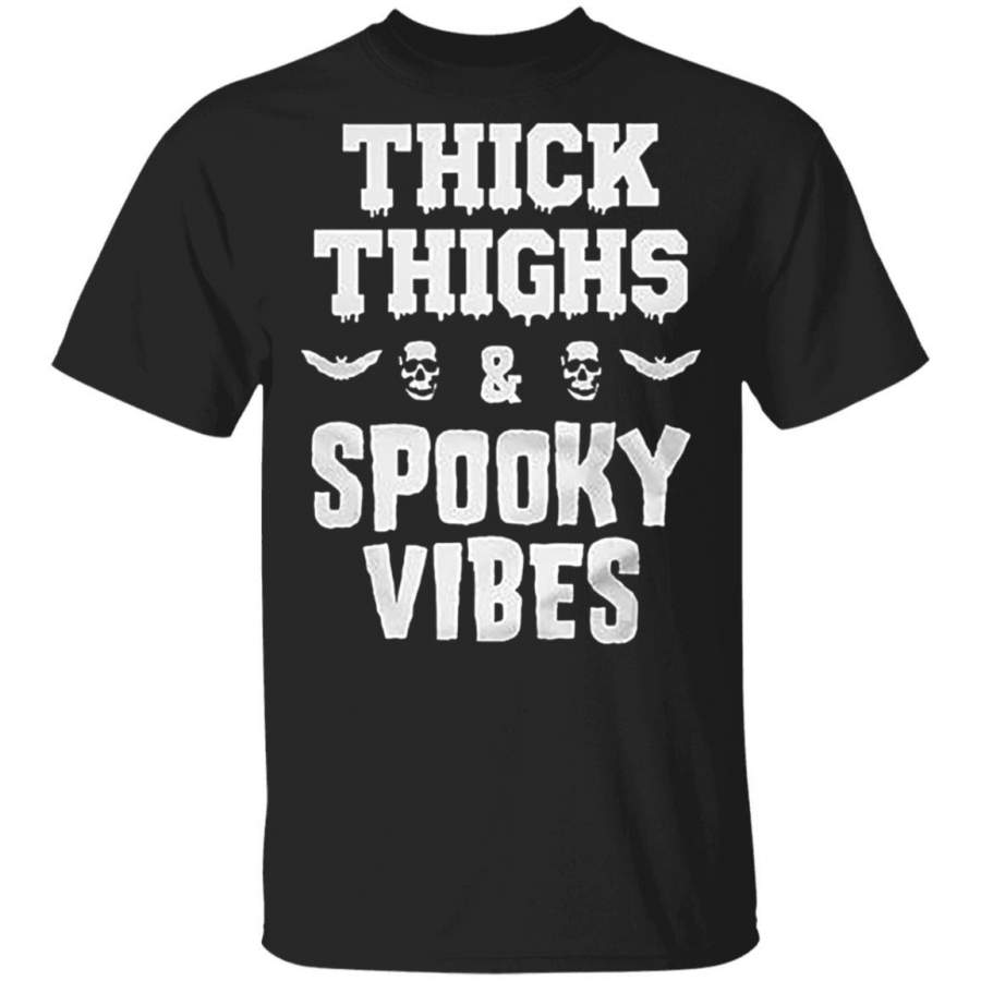 Thick Thighs Spooky Vibes Funny Halloween Gift Coffee Mug Unisex Men Women Tshirt