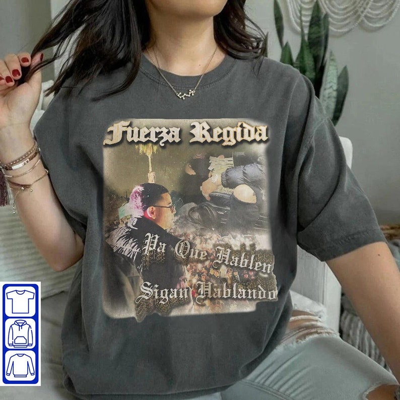 Fuerza Regida Shirt, Fuerza Regida Music Band Shirt, Fuerza Regida Graphic Tee For Fan