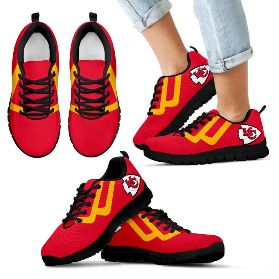 Line Bottom Straight Kansas City Chiefs Sneakers