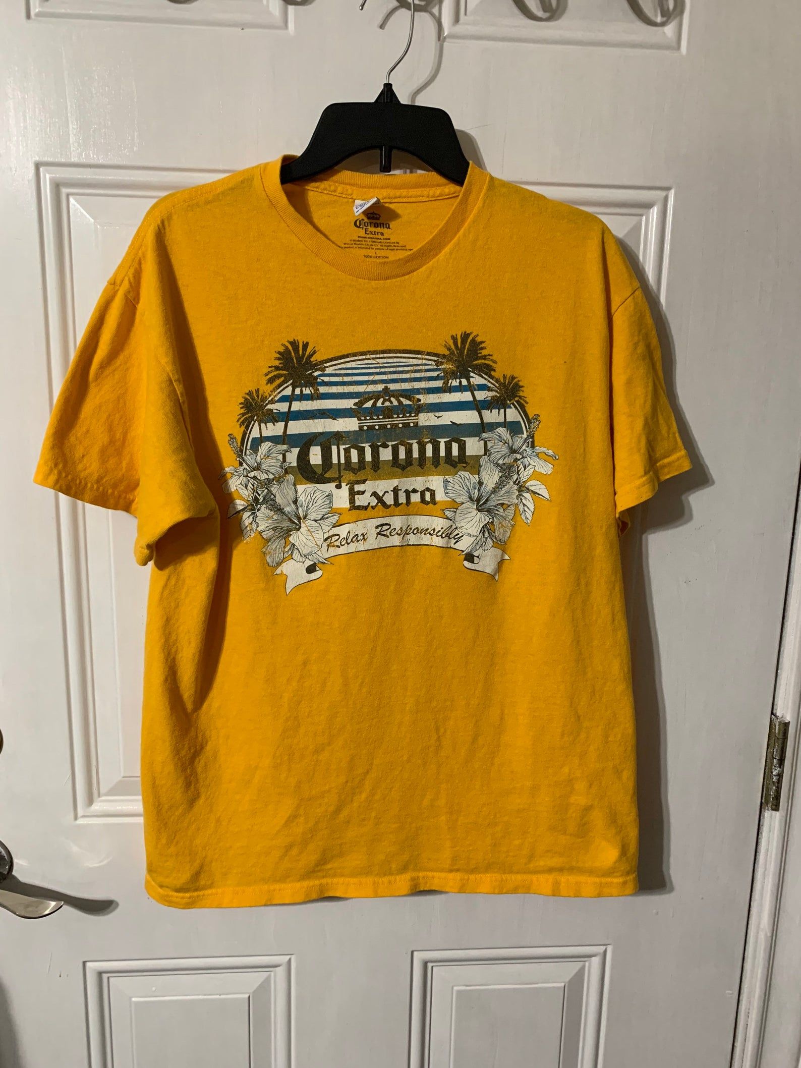 Vintage Corona Extra Beer T-Shirt L