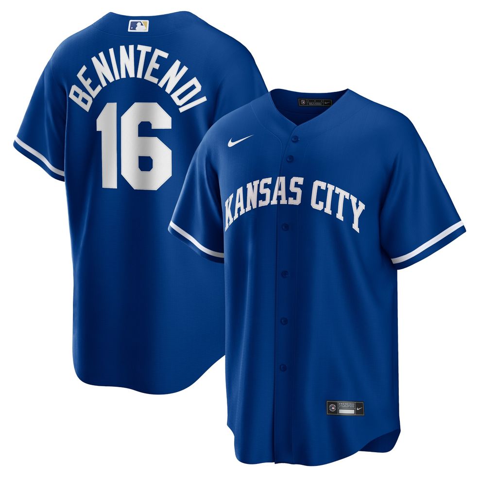 Andrew Benintendi Kansas City Royals Alternate Replica Player Jersey – Royal