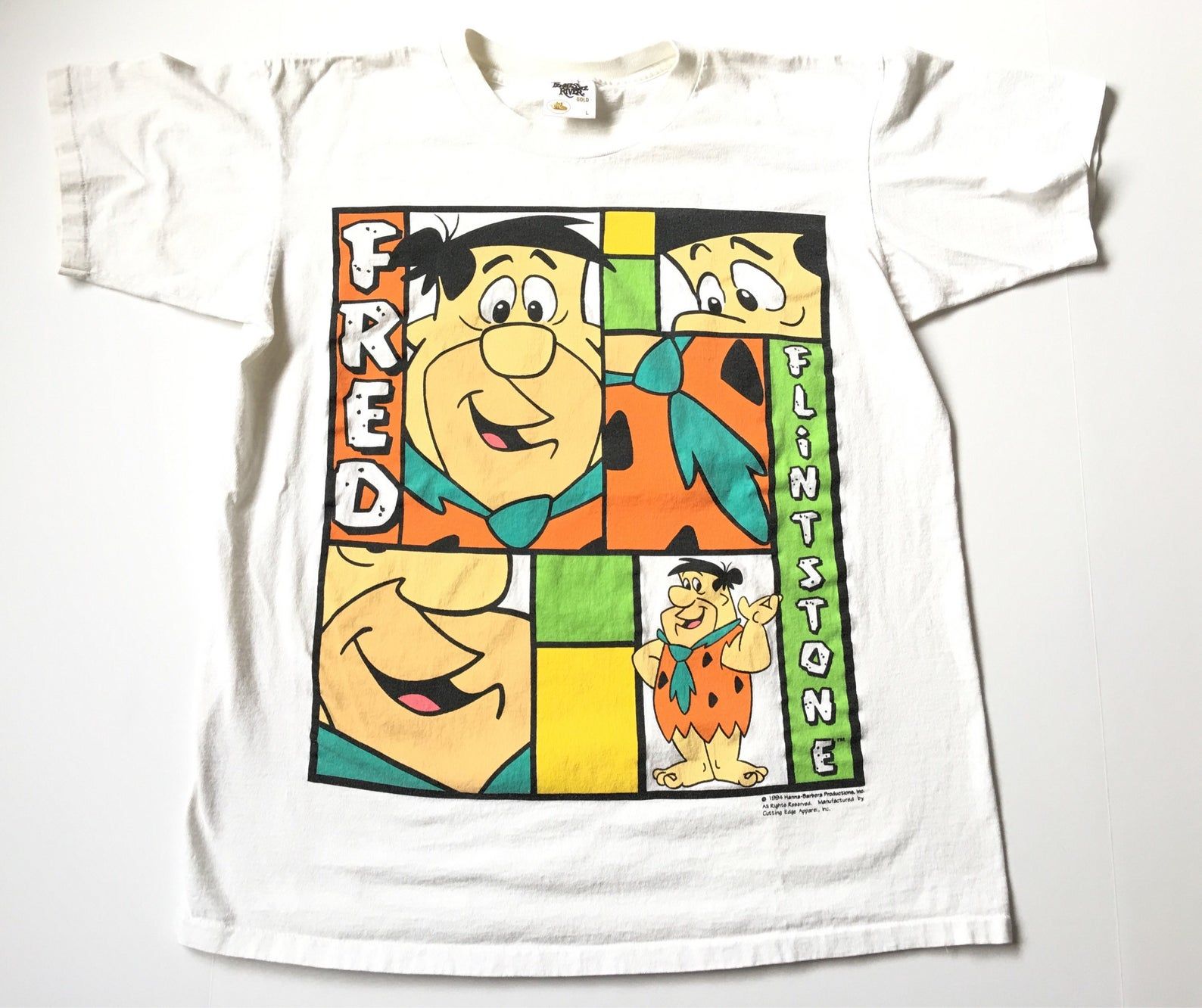 1994 Fred Flintstone  Vintage T Shirt //