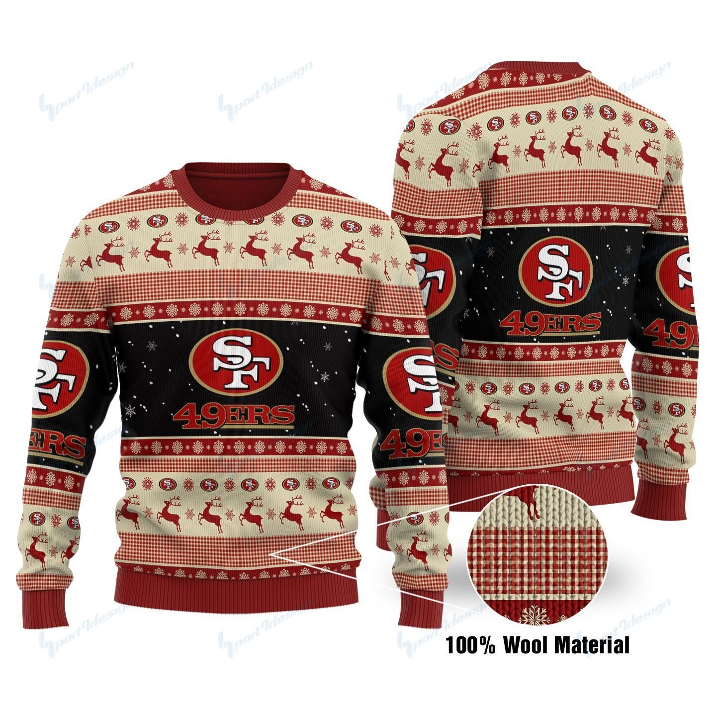 San Francisco 49ers Sweater 39 – Donelanetop Store