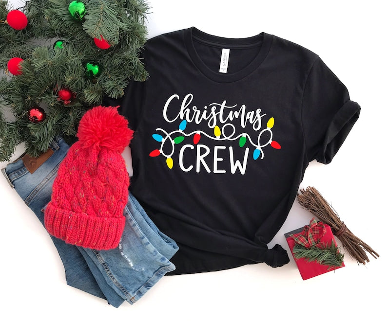 Christmas Crew Shirt, Family Christmas Shirt, Family Christmas Shirts, Christmas T Shirt - Onlytee Christmas Gift