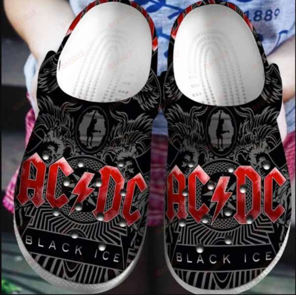 Ac-Dc Rock Band Adults Crocs Crocband Clog Shoes For Men Women Ht