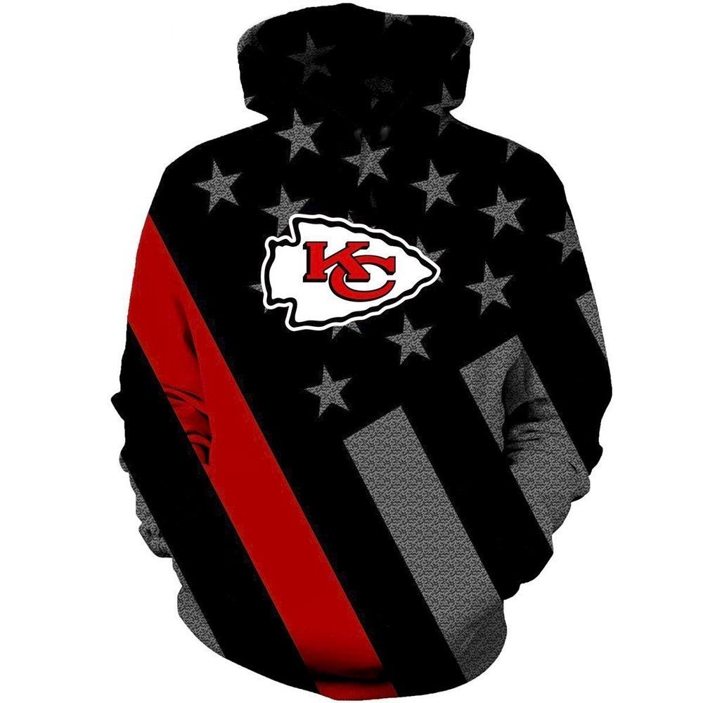 Kansas City Chiefs S1573 3D Pullover Hoodie, Bomber Jacket, Sweatshirt, T-Shirt