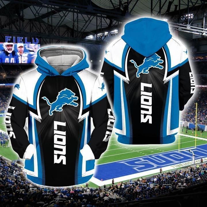 Detroit Lions Fan 3D Hoodie