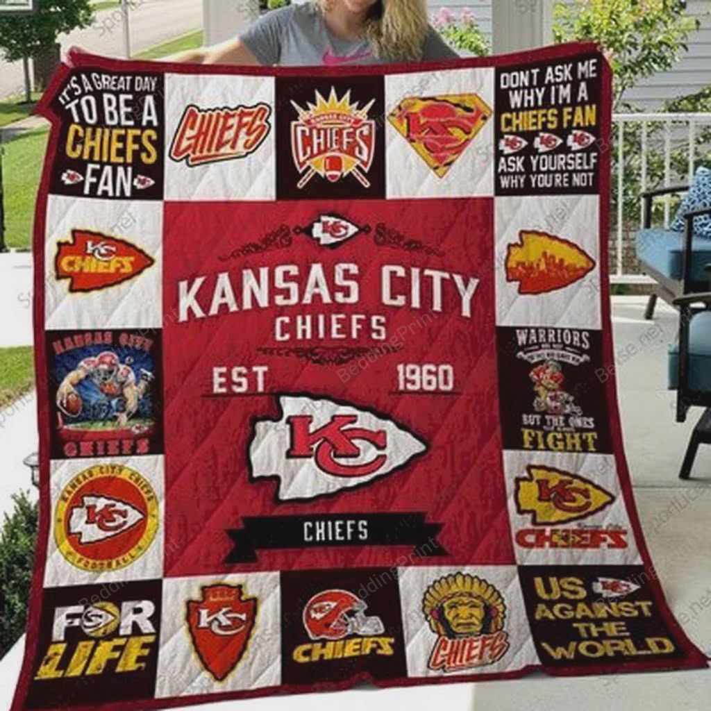 Kansas City Chiefs Quilt Blanket Ha2510 Fan Made