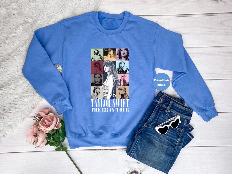 Taylor Swift The Eras Tour Shirt, Vintage Swiftie Merch Shirt, Swiftie Eras Tour Sweatshirt, Taylor Swift Fan Sweatshirt