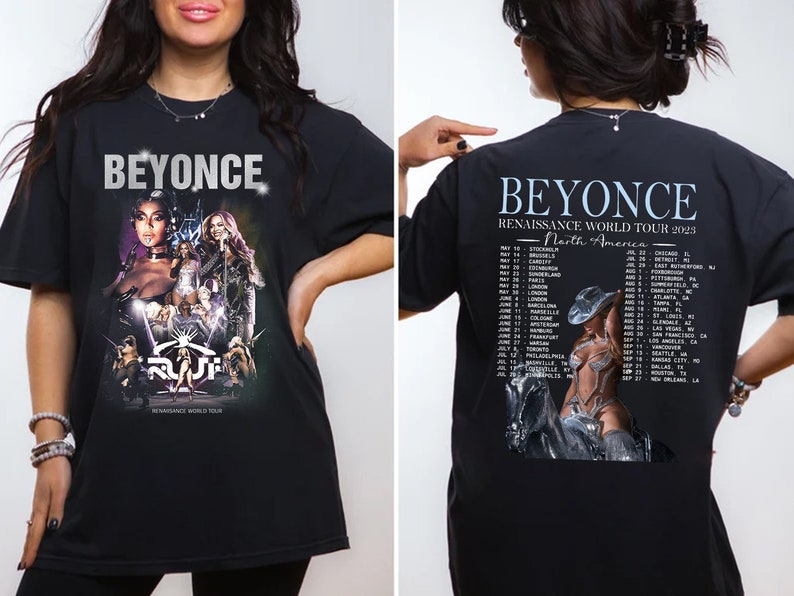 2 Sides Beyoncé Renaissance World Tour Merch, The Comfort Colors Shirt, Beyoncé Renaissance World Tour, Renaissance World Tour, Beyoncé 2023