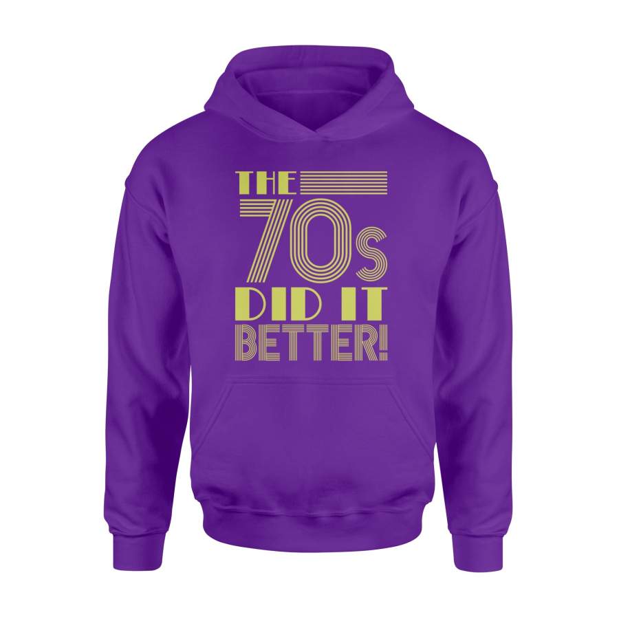 70s Halloween Costume 70s Women Men Girls Hoodie