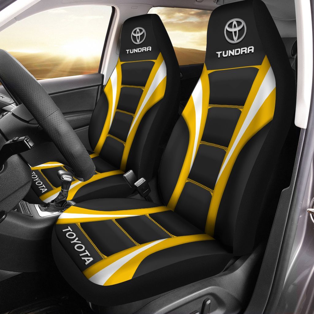 Tundra BDA-HL Car Seat Cover (Set of 2) Ver1 (Yellow)