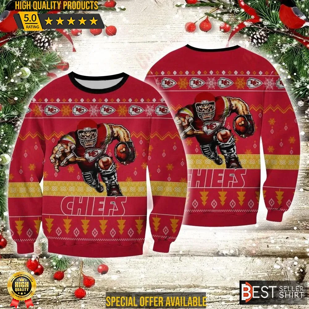 Kansas City Chiefs Players Football Christmas Gift For Fan 3D Full Printing Sweatshirt