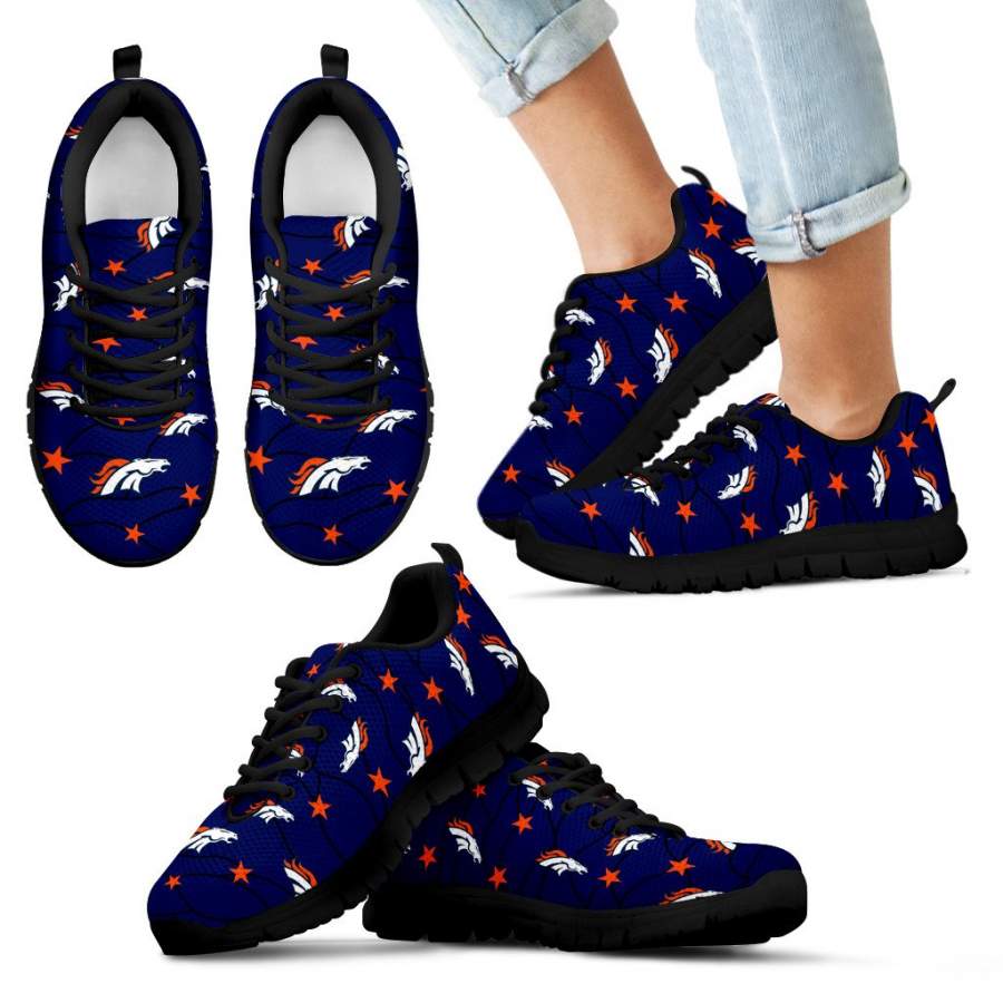 Star Twinkle Night Denver Broncos Sneakers