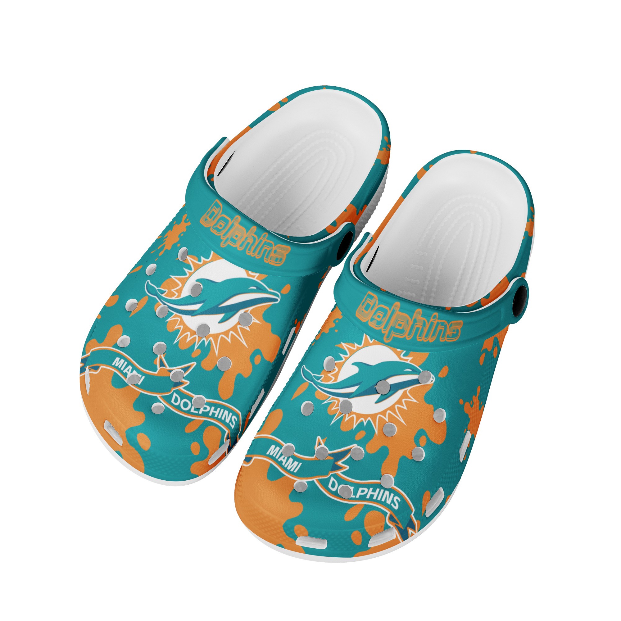 Miami Dolphins Crocs Shoes Cute Shoes For Fans