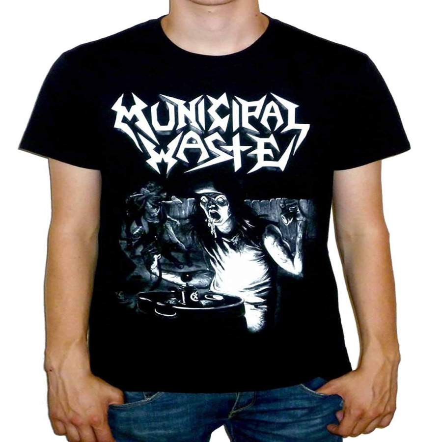 Men’s Summer Fashion Tee Shirt Municipal Waste – The Art of Partying Vintage T-shirt Size: S M L XL XXL XXXL