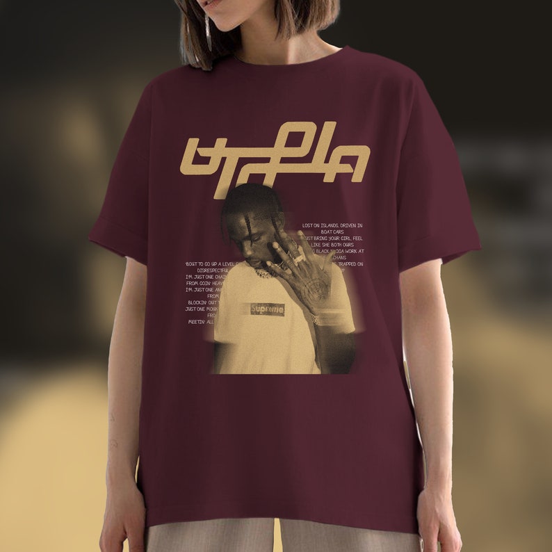 Utopia Album 2023 Shirt, Travis Scott Utopia Shirt, Travis Scott Vintage T-Shirt, Utopia Inspired Shirt, Travis Scott Cactus Jack Shirt