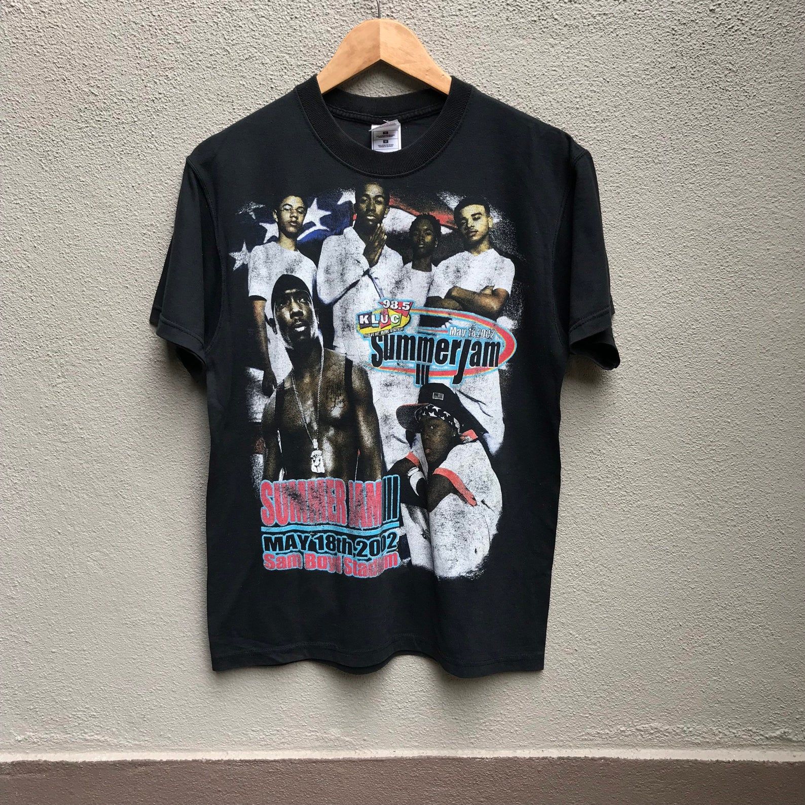 Vintage Summerjam Festival Hiphop Rap Tee Puff Daddy B2k Naughty By Nature Bow Wow Dmx Busta Rhymes