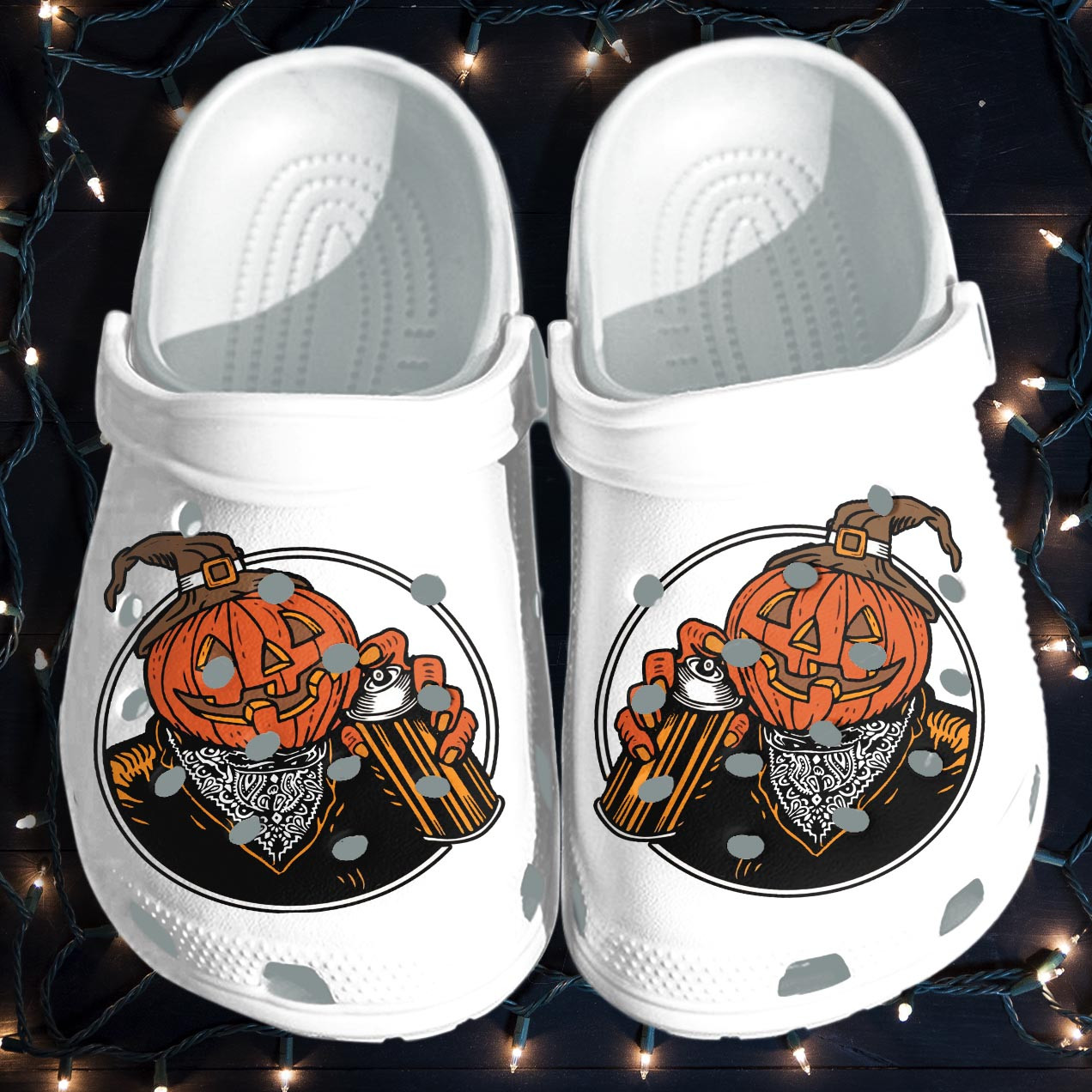 Pumpkin Hair Stylist Artist Halloween Crocs Shoes Clogs Gift For Male Female – Cr-Pmonster