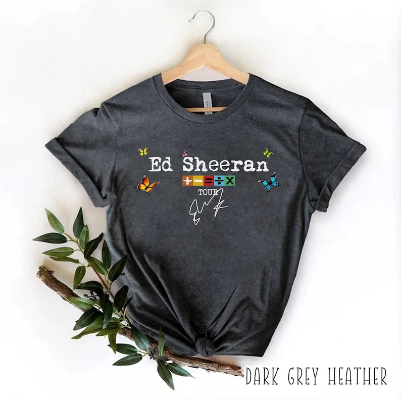 The Mathematics Tour Shirt, Ed Sheeran Concert Shirt, Sheerious Gift, Country Music Shirt, Mathematics America Tour, Sheerios Albums Gift