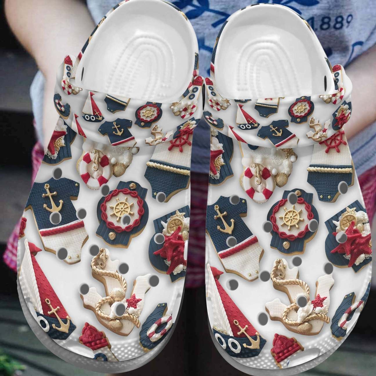 Sailor Personalized Clog Custom Croc …
