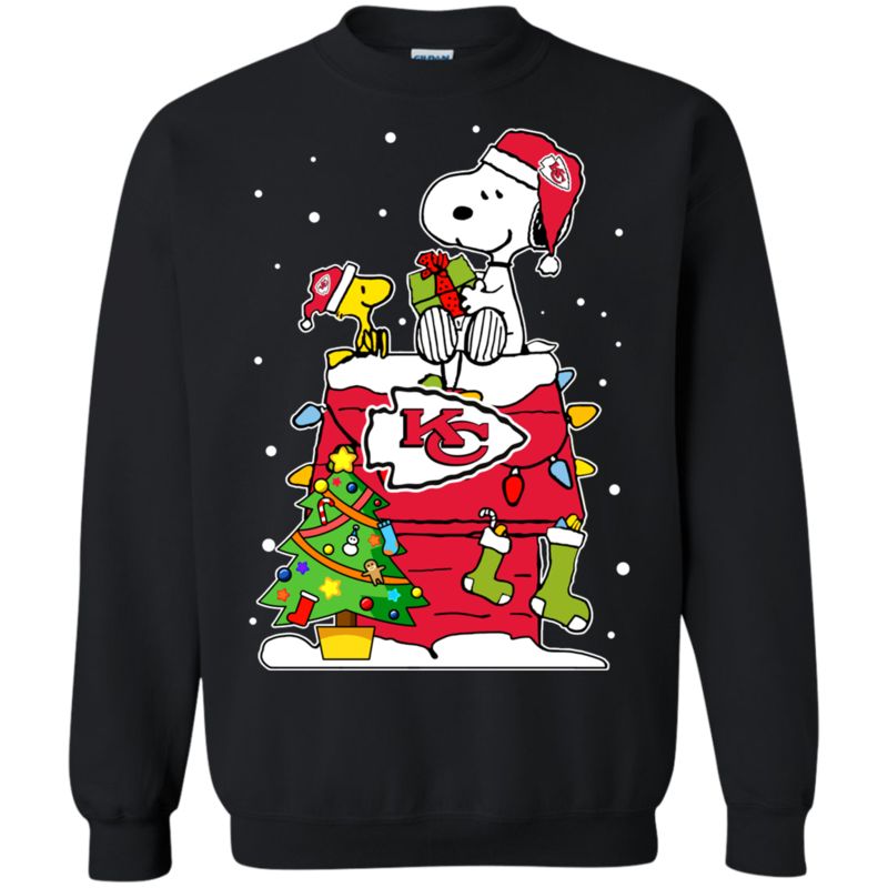 Kansas City Chiefs Ugly Christmas Sweaters Snoopy T Shirt Hoodies Sweatshirt