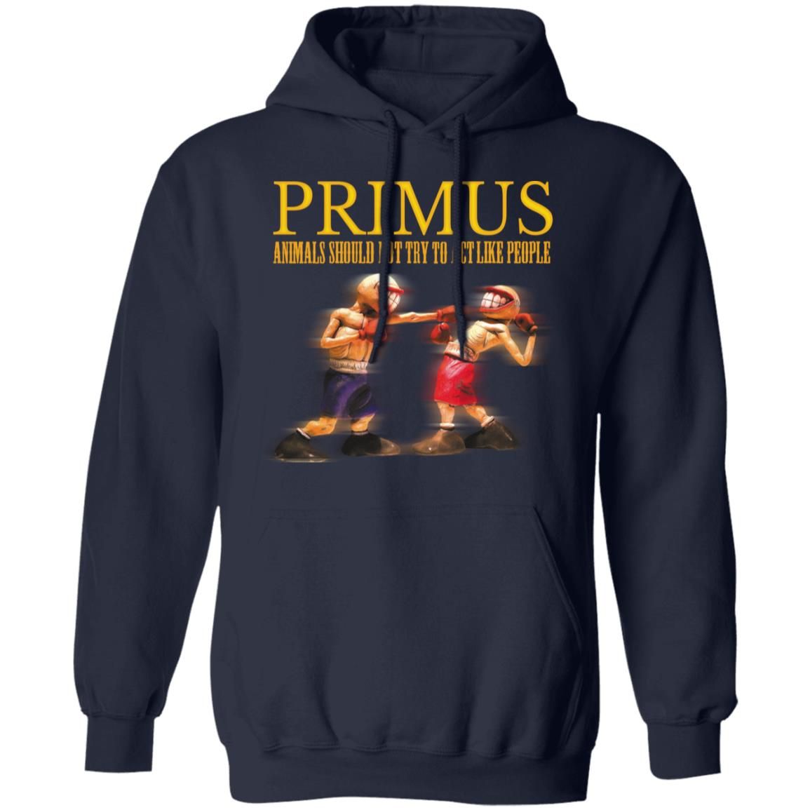 Primus Merch Animals Should Not Try To Act Like People T-shirt 2018