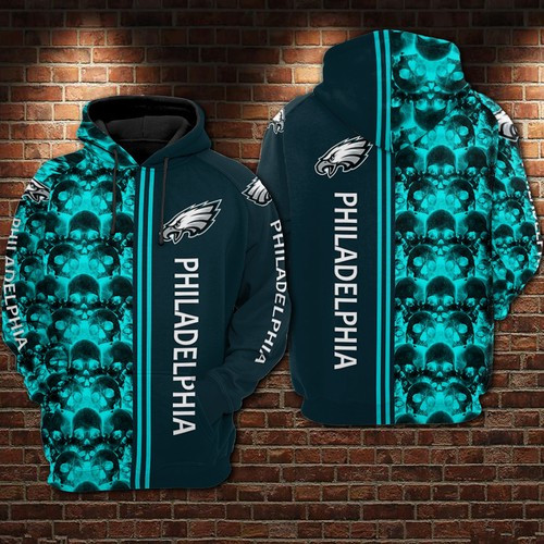 Philadelphia Eagles 85 Unisex 3D Hoodie Gift For Fans