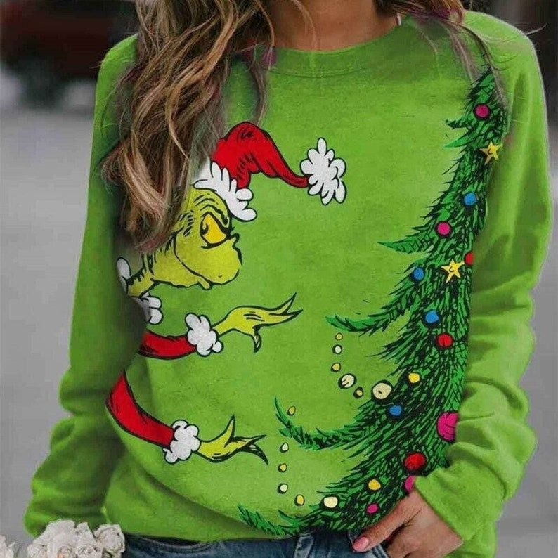 Grinch 3D Christmas Sweater
