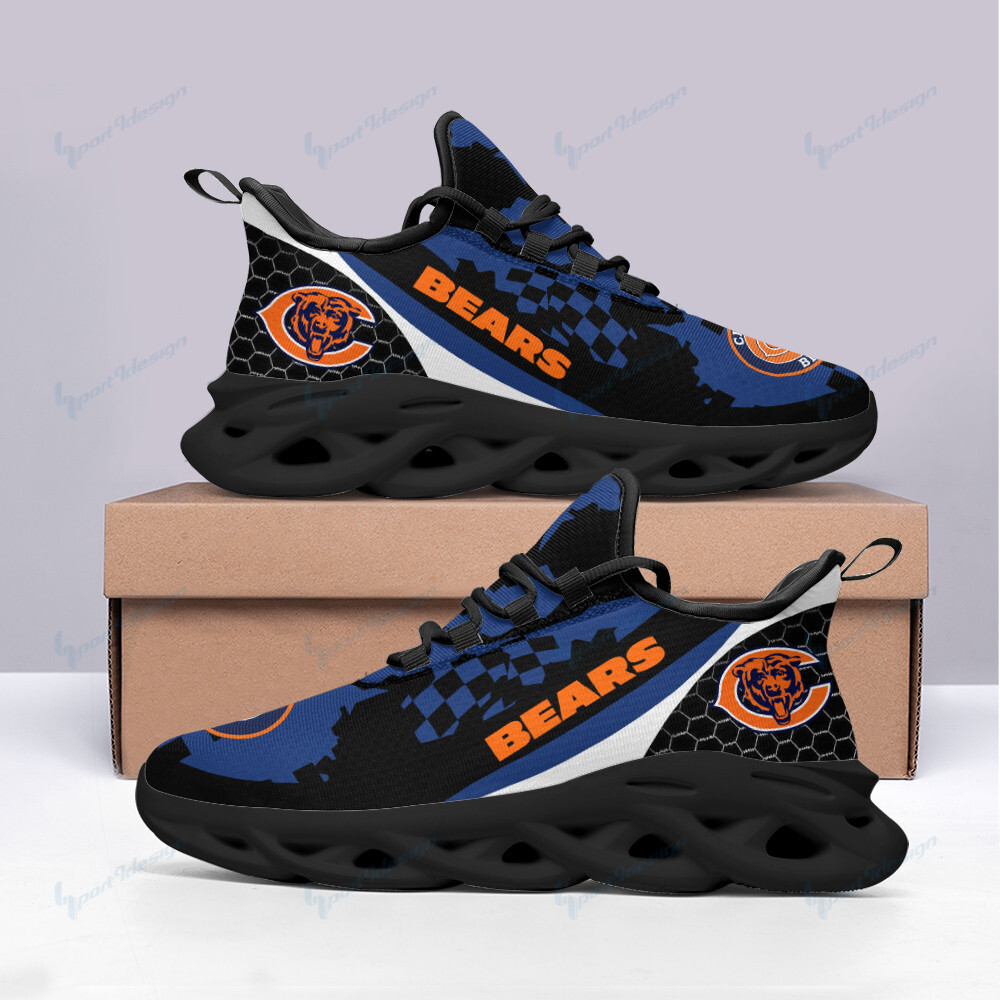 Chicago Bears Yezy Running Sneakers Bb316